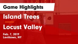 Island Trees  vs Locust Valley Game Highlights - Feb. 7, 2019