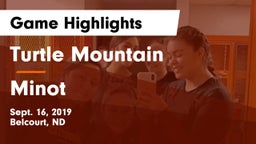 Turtle Mountain  vs Minot  Game Highlights - Sept. 16, 2019