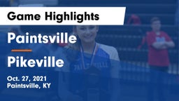 Paintsville  vs Pikeville  Game Highlights - Oct. 27, 2021