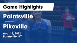Paintsville  vs Pikeville  Game Highlights - Aug. 18, 2022