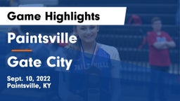 Paintsville  vs Gate City Game Highlights - Sept. 10, 2022
