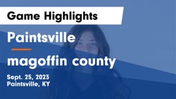 Paintsville  vs magoffin county Game Highlights - Sept. 25, 2023