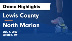 Lewis County  vs North Marion  Game Highlights - Oct. 4, 2022