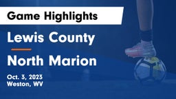 Lewis County  vs North Marion  Game Highlights - Oct. 3, 2023