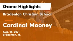 Bradenton Christian School vs Cardinal Mooney  Game Highlights - Aug. 26, 2021