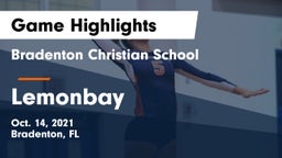 Bradenton Christian School vs Lemonbay Game Highlights - Oct. 14, 2021