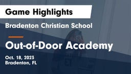 Bradenton Christian School vs Out-of-Door Academy Game Highlights - Oct. 18, 2023