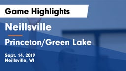 Neillsville  vs Princeton/Green Lake  Game Highlights - Sept. 14, 2019