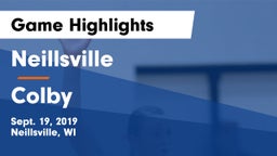 Neillsville  vs Colby Game Highlights - Sept. 19, 2019