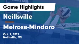 Neillsville  vs Melrose-Mindoro  Game Highlights - Oct. 9, 2021