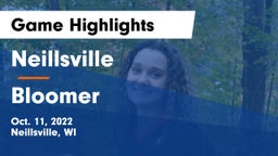 Neillsville  vs Bloomer  Game Highlights - Oct. 11, 2022