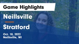 Neillsville  vs Stratford  Game Highlights - Oct. 18, 2022