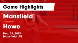 Mansfield  vs Howe  Game Highlights - Dec. 29, 2023