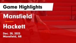 Mansfield  vs Hackett  Game Highlights - Dec. 28, 2023