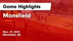 Mansfield  Game Highlights - Nov. 19, 2018