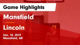 Mansfield  vs Lincoln  Game Highlights - Jan. 18, 2019