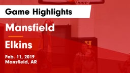 Mansfield  vs Elkins Game Highlights - Feb. 11, 2019