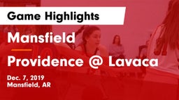 Mansfield  vs Providence @ Lavaca  Game Highlights - Dec. 7, 2019