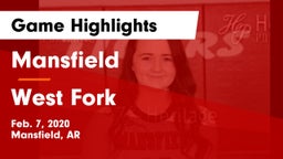 Mansfield  vs West Fork  Game Highlights - Feb. 7, 2020