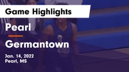 Pearl  vs Germantown  Game Highlights - Jan. 14, 2022
