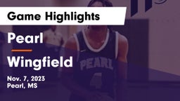 Pearl  vs Wingfield  Game Highlights - Nov. 7, 2023