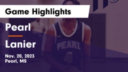 Pearl  vs Lanier  Game Highlights - Nov. 20, 2023