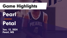 Pearl  vs Petal  Game Highlights - Jan. 12, 2024