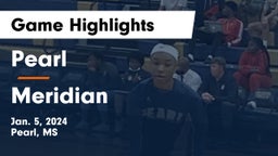 Pearl  vs Meridian  Game Highlights - Jan. 5, 2024