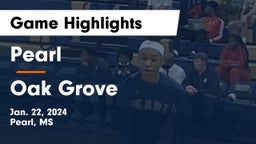 Pearl  vs Oak Grove  Game Highlights - Jan. 22, 2024