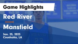 Red River  vs Mansfield  Game Highlights - Jan. 25, 2023