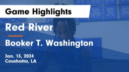 Red River  vs Booker T. Washington  Game Highlights - Jan. 13, 2024