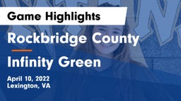 Rockbridge County  vs Infinity Green Game Highlights - April 10, 2022