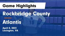 Rockbridge County  vs Atlantis Game Highlights - April 8, 2022