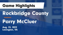 Rockbridge County  vs Parry McCluer  Game Highlights - Aug. 23, 2022