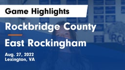 Rockbridge County  vs East Rockingham  Game Highlights - Aug. 27, 2022