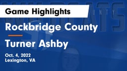 Rockbridge County  vs Turner Ashby Game Highlights - Oct. 4, 2022