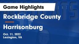 Rockbridge County  vs Harrisonburg  Game Highlights - Oct. 11, 2022