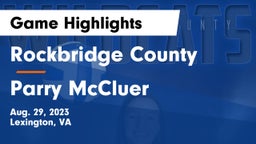 Rockbridge County  vs Parry McCluer  Game Highlights - Aug. 29, 2023