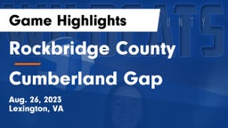 Rockbridge County  vs Cumberland Gap Game Highlights - Aug. 26, 2023
