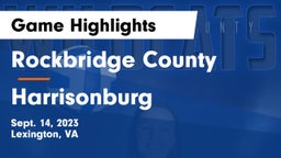 Rockbridge County  vs Harrisonburg  Game Highlights - Sept. 14, 2023