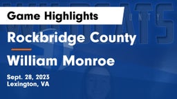Rockbridge County  vs William Monroe Game Highlights - Sept. 28, 2023
