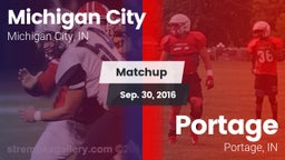 Matchup: Michigan City High vs. Portage  2016