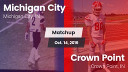 Matchup: Michigan City High vs. Crown Point  2016