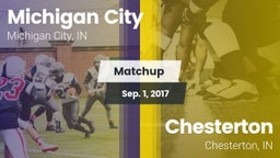 Matchup: Michigan City High vs. Chesterton  2017