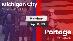 Matchup: Michigan City High vs. Portage  2017
