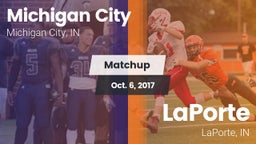 Matchup: Michigan City High vs. LaPorte  2017