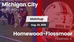 Matchup: Michigan City High vs. Homewood-Flossmoor  2018