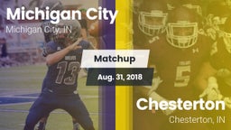Matchup: Michigan City High vs. Chesterton  2018