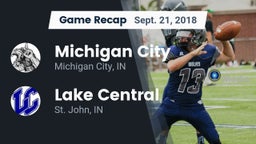 Recap: Michigan City  vs. Lake Central  2018