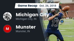 Recap: Michigan City  vs. Munster  2018